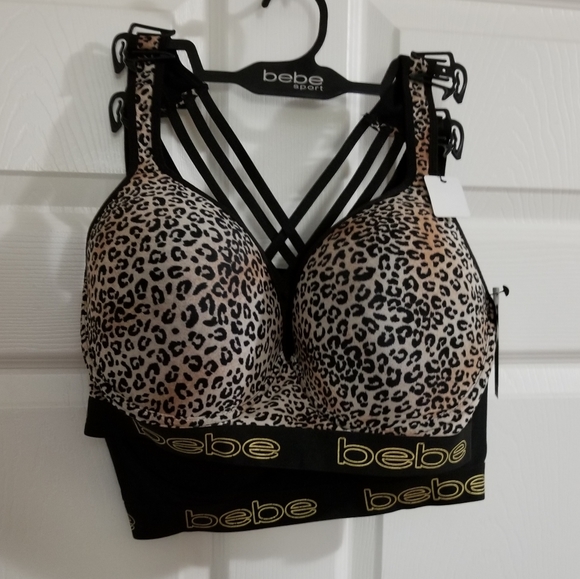 Bebe Intimates Sleepwear New Bebe Cheetah Leopard Print 2pk Sports Bras Poshmark Bebe Intimates Sleepwear New Bebe Cheetah Leopard Print 2pk Sports Bras Poshmark